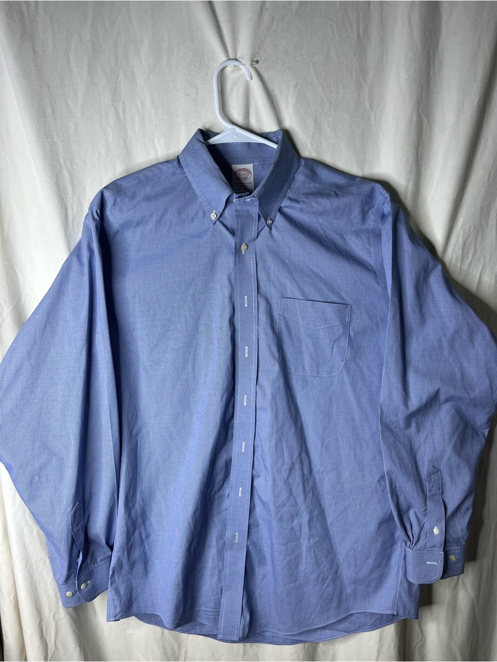 Brooks Brothers Light Blue Button-Down Dress Shirt